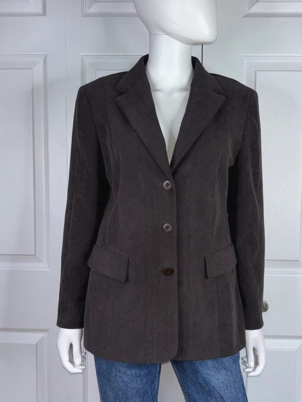 GERRY WEBER women's corduroy blazer size 8 NWOT